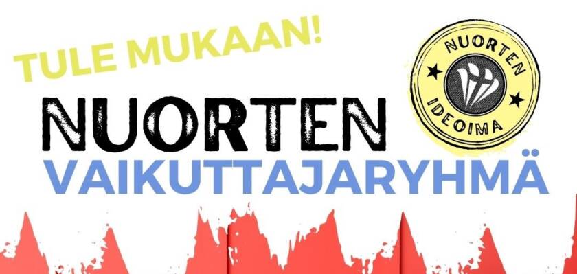 Nuorten vaikuttajaryhmä -logo