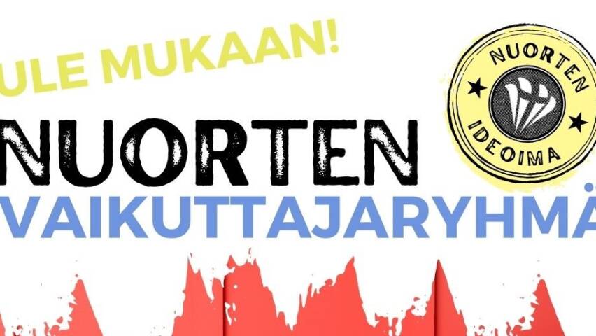 Nuorten vaikuttajaryhmä -logo