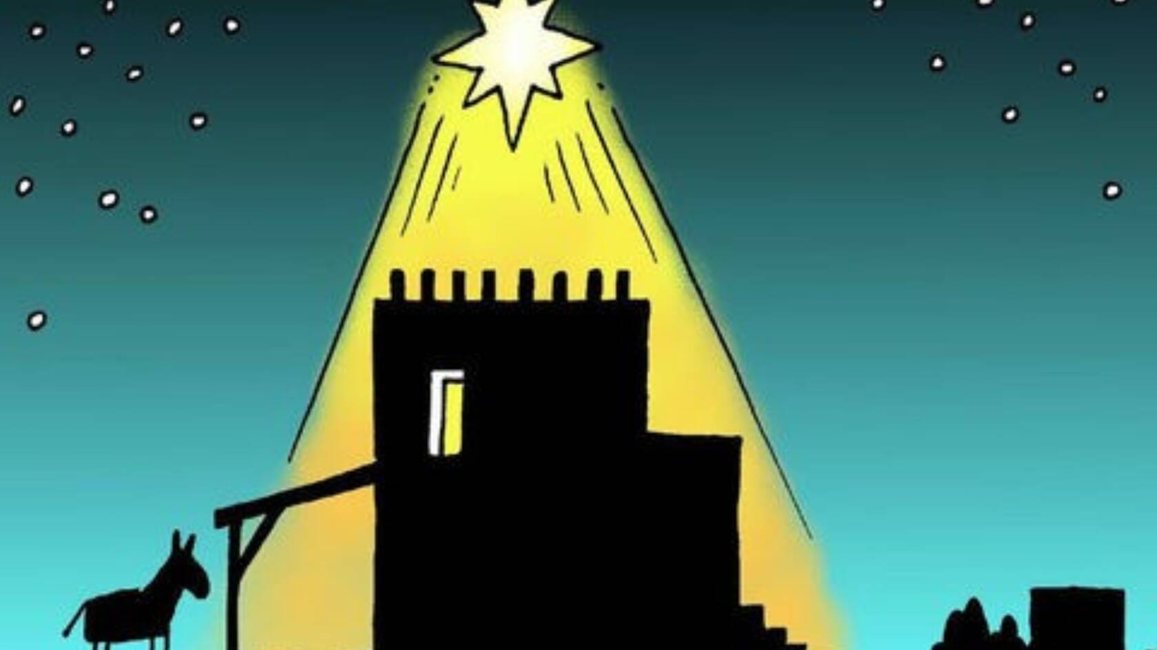 Tähti tallin yllä kuvituskuva