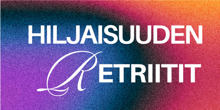 Hiljaisuuden retriitti -logo
