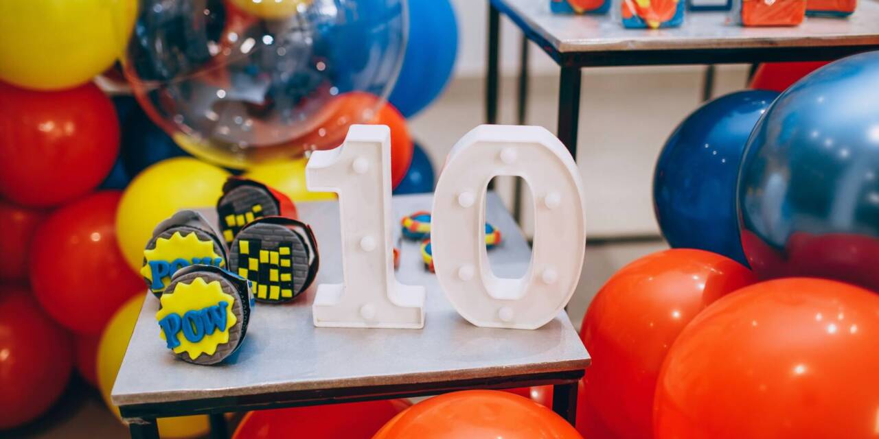 Numero 10 ja ilmapalloja